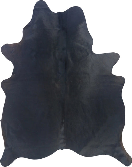 COWHIDE MEDIUM NATURAL BLACK 2.5-3.4M - 199cm  175cm