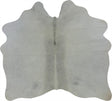 COWHIDE XS GREY1-1.9M (130cm × 140cm)