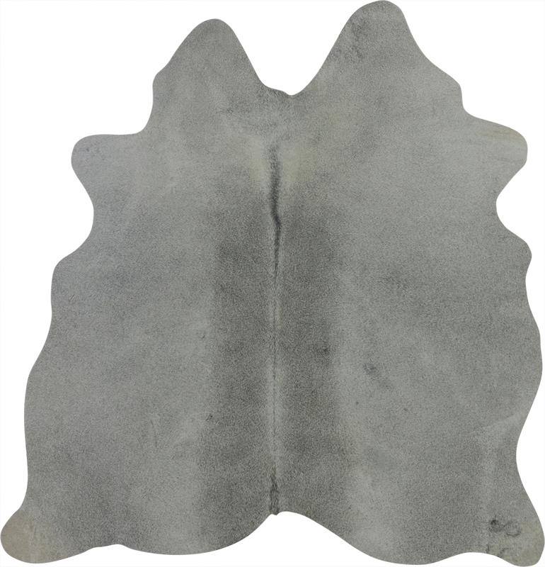 COWHIDE XS GREY1-1.9M (148cm × 143cm)