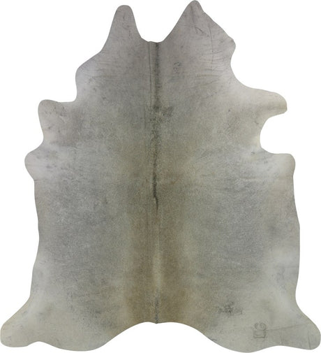 COWHIDE LARGE  GREY 3.5-3.9M (228cm × 204cm)