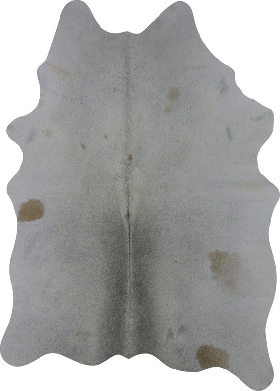 COWHIDE XS BEIGE GREY 1-1.9M (173cm × 129cm)