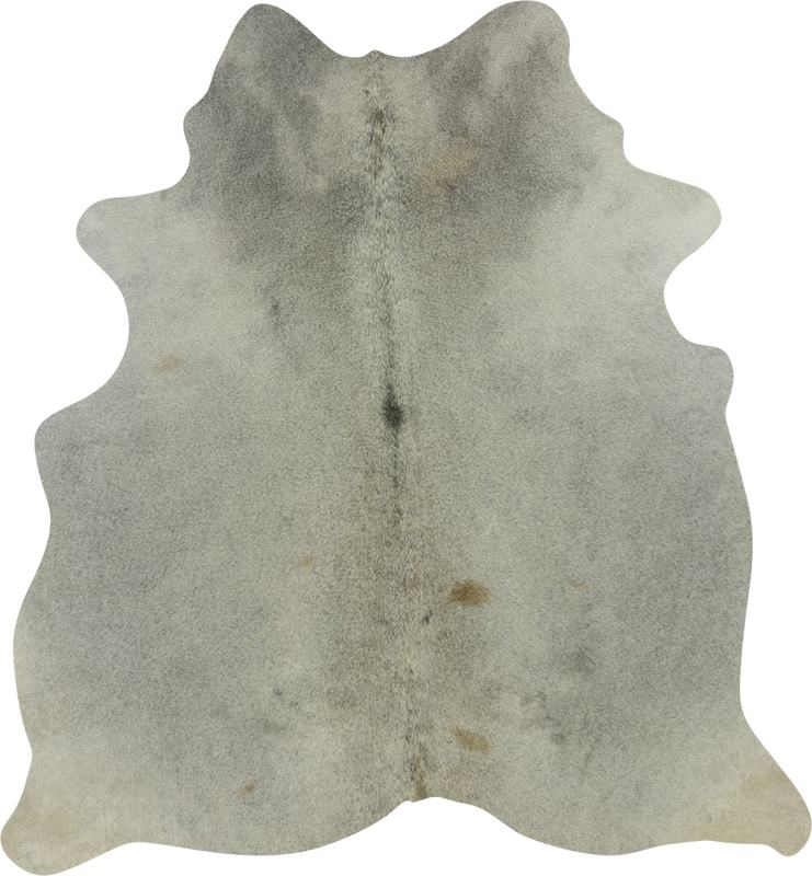 COWHIDE XS BEIGE GREY 1-1.9M (150cm × 142cm)