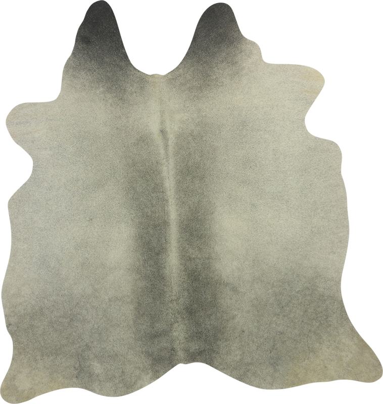 COWHIDE XS BEIGE GREY 1-1.9M (145cm × 141cm)