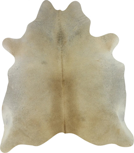 COWHIDE MEDIUM BEIGE GREY 2.5-3.4M - 195cm  183cm