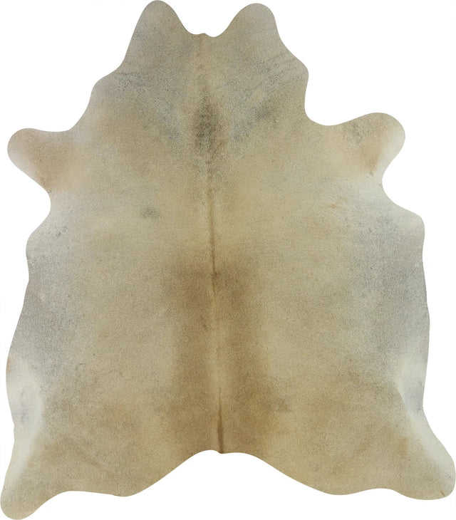 COWHIDE MEDIUM BEIGE GREY 2.5-3.4M - 195cm  183cm