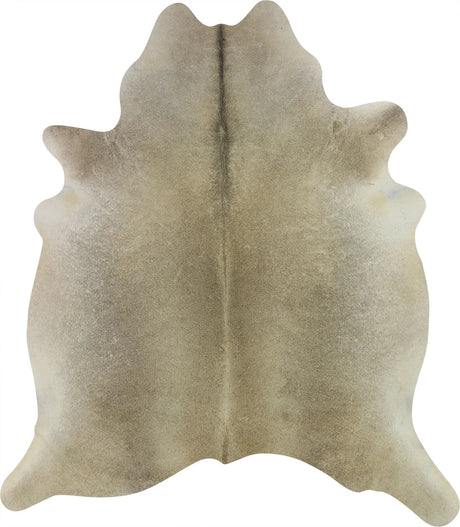COWHIDE MEDIUM BEIGE GREY 2.5-3.4M - 190cm  179cm