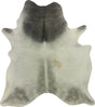 COWHIDE MEDIUM BEIGE GREY 2.5-3.4M - 200cm  184cm