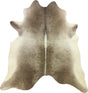 COWHIDE MEDIUM BEIGE GREY 2.5-3.4M - 202cm  217cm