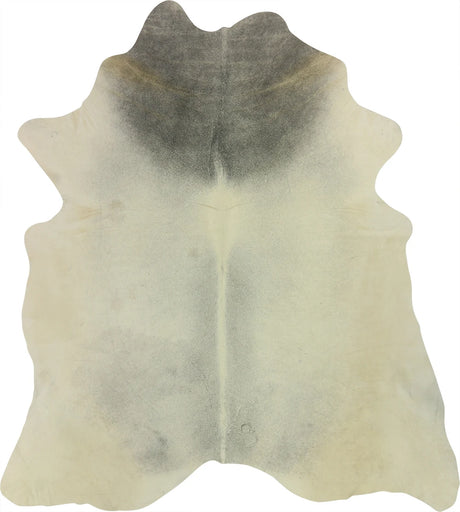 COWHIDE LARGE BEIGE GREY 3.5-3.9M - 217cm  203cm