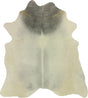 COWHIDE LARGE BEIGE GREY 3.5-3.9M - 217cm  203cm