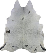 COWHIDE LARGE BLACK & WHITE SPECKLED 3.5-3.9M - 230cm  210cm