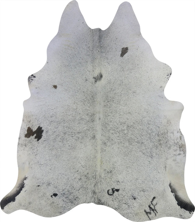 COWHIDE LARGE BLACK & WHITE SPECKLED 3.5-3.9M - 230cm  210cm