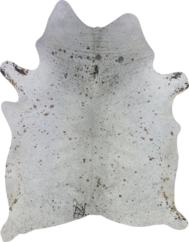 COWHIDE MEDIUM BROWN & WHITE SPECKLED 2.5-3.4M - 190cm  170cm