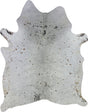 COWHIDE MEDIUM BROWN & WHITE SPECKLED 2.5-3.4M - 190cm  170cm