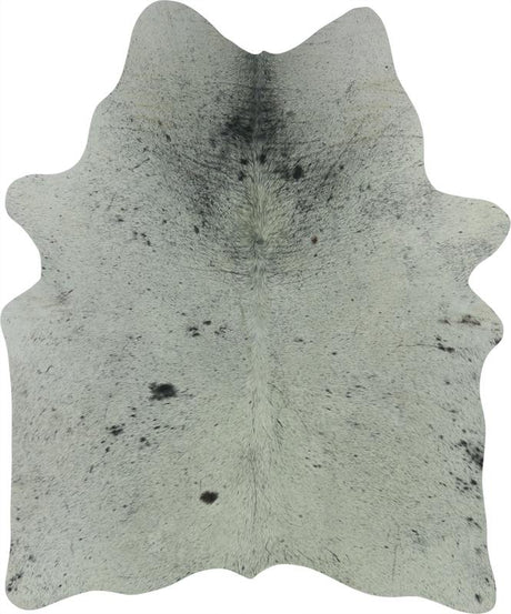 COWHIDE SMALL BLACK & WHITE SPECKLED 2-2.4M (167cm × 139cm)