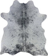 COWHIDE MEDIUM BLACK & WHITE SPECKLED 2.5-3.4M - 190cm  165cm