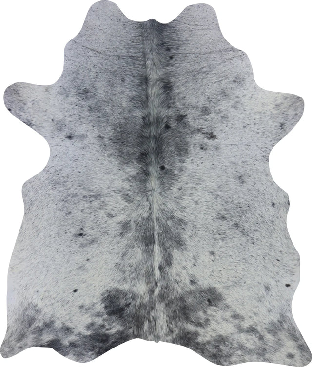 COWHIDE MEDIUM BLACK & WHITE SPECKLED 2.5-3.4M - 190cm  165cm