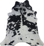 COWHIDE MEDIUM BLACK & WHITE SPECKLED 2.5-3.4M - 198cm  192cm