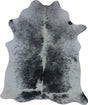 COWHIDE MEDIUM BLACK & WHITE SPECKLED 2.5-3.4M - 199cm  169cm