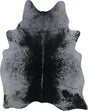 COWHIDE MEDIUM BLACK & WHITE SPECKLED 2.5-3.4M - 213cm  166cm