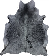 COWHIDE MEDIUM BLACK & WHITE SPECKLED 2.5-3.4M - 212cm  180cm
