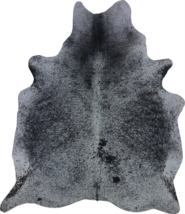 COWHIDE MEDIUM BLACK & WHITE SPECKLED 2.5-3.4M - 212cm  180cm
