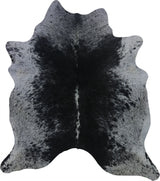 COWHIDE MEDIUM BLACK & WHITE SPECKLED 2.5-3.4M - 195cm  186cm