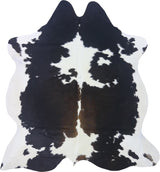 COWHIDE MEDIUM BLACK/BROWN & WHITE REDDISH 2.5-3.4M - 210cm  197cm