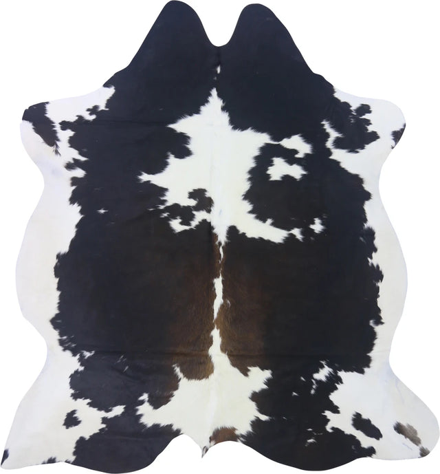 COWHIDE MEDIUM BLACK/BROWN & WHITE REDDISH 2.5-3.4M - 210cm  197cm