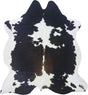 COWHIDE MEDIUM BLACK/BROWN & WHITE REDDISH 2.5-3.4M - 210cm  197cm