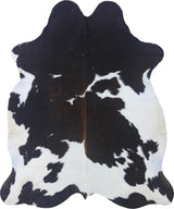 COWHIDE MEDIUM BLACK/BROWN & WHITE REDDISH 2.5-3.4M - 209cm  173cm