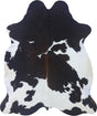 COWHIDE MEDIUM BLACK/BROWN & WHITE REDDISH 2.5-3.4M - 209cm  173cm