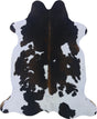 COWHIDE MEDIUM BLACK/BROWN & WHITE REDDISH 2.5-3.4M - 233cm  191cm