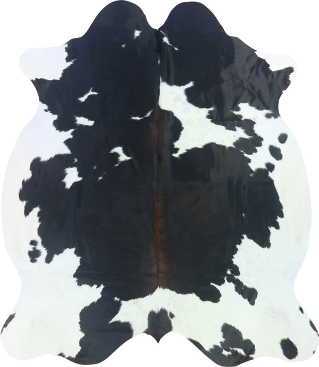 COWHIDE XXL BLACK/BROWN & WHITE REDDISH 4.5-4.9M - 245cm  214cm