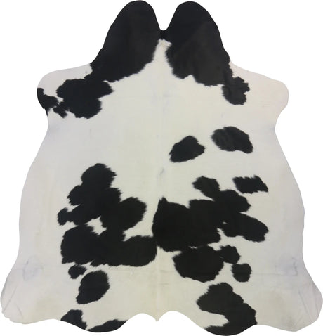 COWHIDE MEDIUM BLACK & WHITE 2.5-3.4M - 214cm  206cm