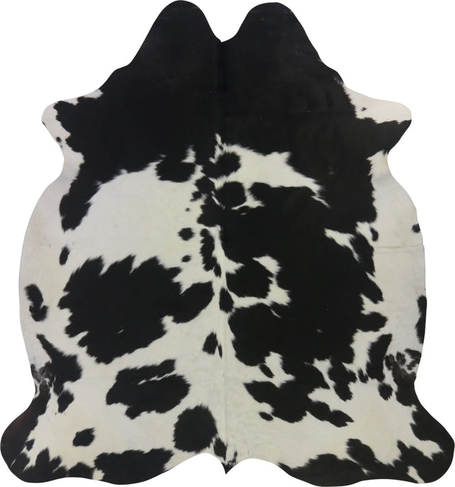 COWHIDE MEDIUM BLACK & WHITE 2.5-3.4M - 205cm  190cm