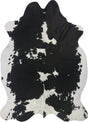 COWHIDE MEDIUM BLACK & WHITE 2.5-3.4M - 232cm  167cm