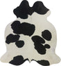 COWHIDE MEDIUM BLACK & WHITE 2.5-3.4M - 204cm  195cm