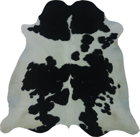 COWHIDE LARGE BLACK & WHITE 3.5-3.9M - 209cm  209cm