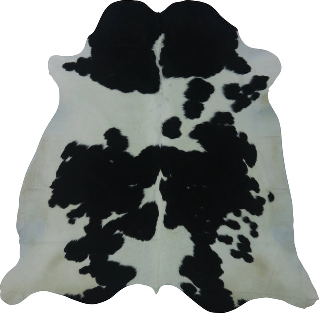 COWHIDE LARGE BLACK & WHITE 3.5-3.9M - 209cm  209cm