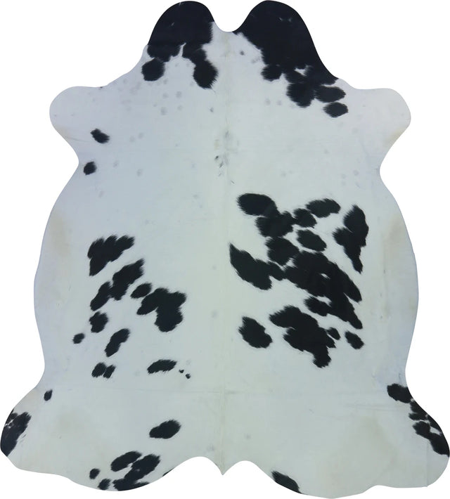 COWHIDE LARGE BLACK & WHITE 3.5-3.9M - 234cm  210cm