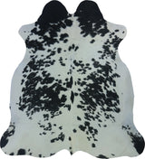COWHIDE LARGE BLACK & WHITE 3.5-3.9M - 221cm  200cm