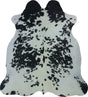 COWHIDE LARGE BLACK & WHITE 3.5-3.9M - 221cm  200cm