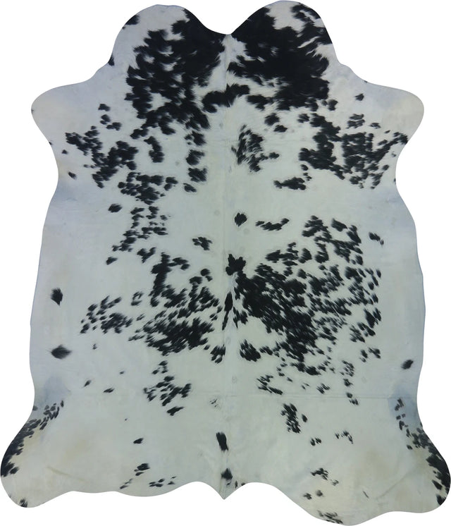 COWHIDE LARGE BLACK & WHITE 3.5-3.9M - 234cm  200cm