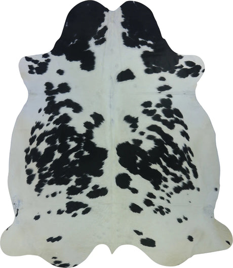 COWHIDE LARGE BLACK & WHITE 3.5-3.9M - 249cm  217cm