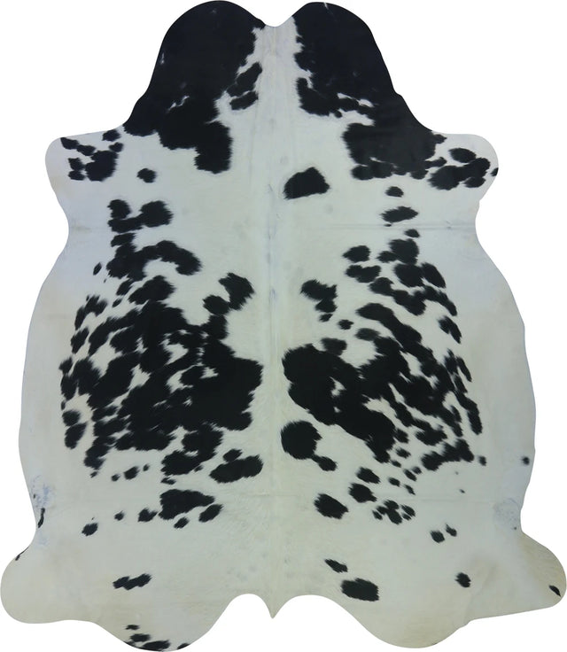 COWHIDE LARGE BLACK & WHITE 3.5-3.9M - 249cm  217cm