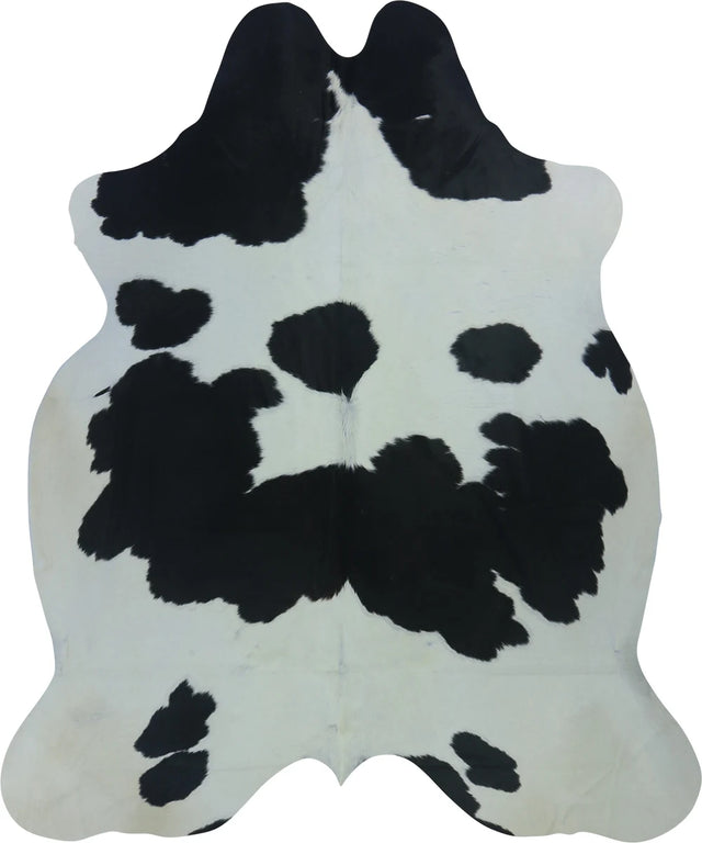 COWHIDE LARGE BLACK & WHITE 3.5-3.9M - 231cm  192cm