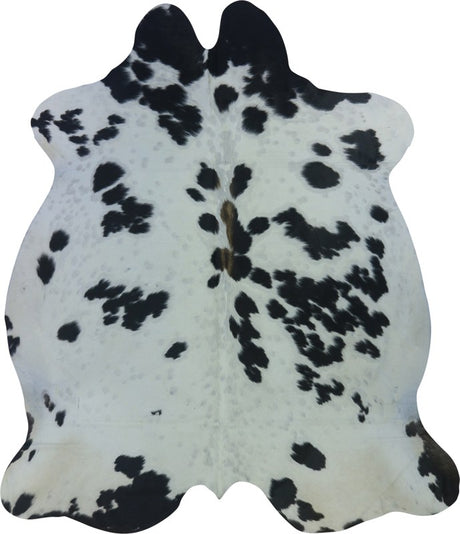 COWHIDE LARGE BLACK & WHITE 3.5-3.9M (234cm × 200cm)