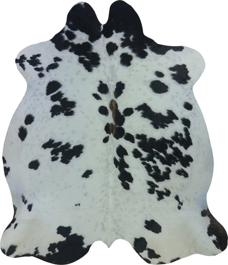 COWHIDE LARGE BLACK & WHITE 3.5-3.9M - 234cm  200cm