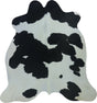 COWHIDE LARGE BLACK & WHITE 3.5-3.9M - 224cm  211cm